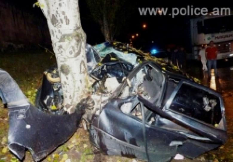 A fatal crash in Vanadzor A fatal crash in Vanadzor