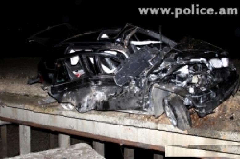 A fatal crash on Yerevan-Ijevan highway A fatal crash on Yerevan-Ijevan highway