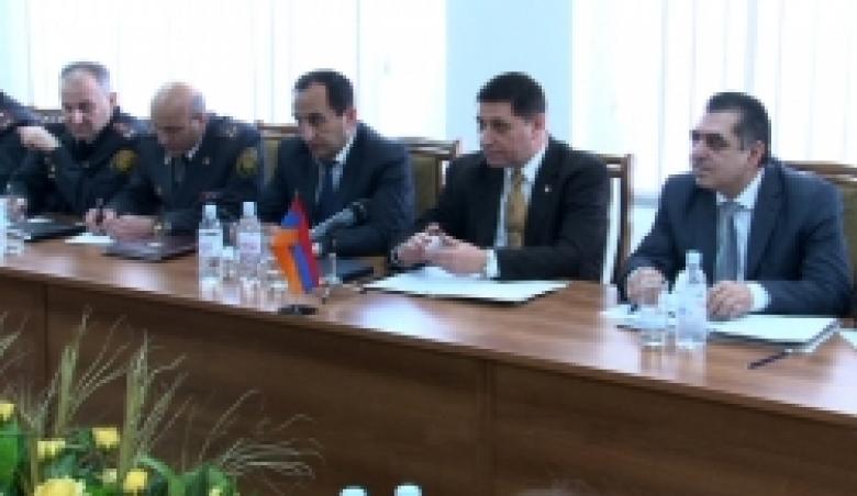 Հանդիպում ՀՀ ոստիկանությունում Հանդիպում ՀՀ ոստիկանությունում