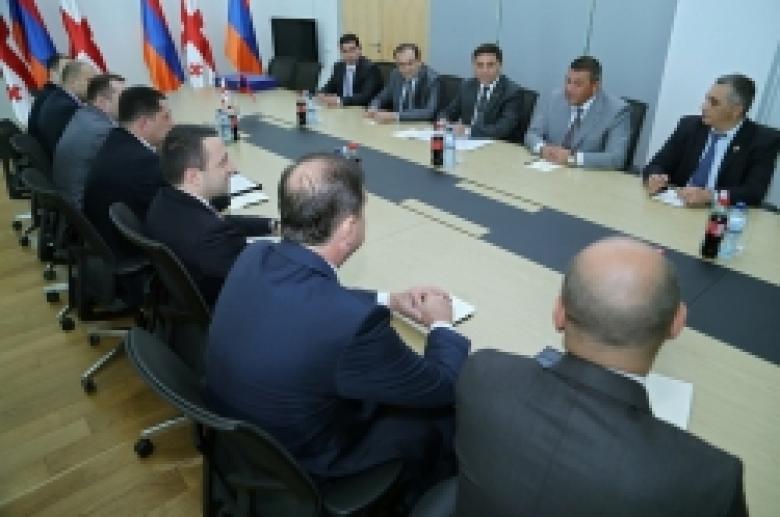 THE DELEGATION OF POLICE OF THE REPUBLIC OF ARMENIA VISITS TBILISI (PHOTOREPORTAGE)