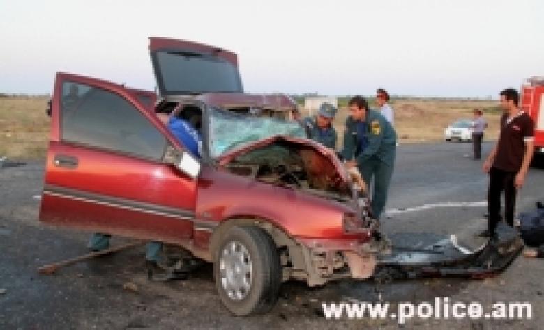 The driver of the «Opel» and 3 passengers decease in a crash The driver of the «Opel» and 3 passengers decease in a crash