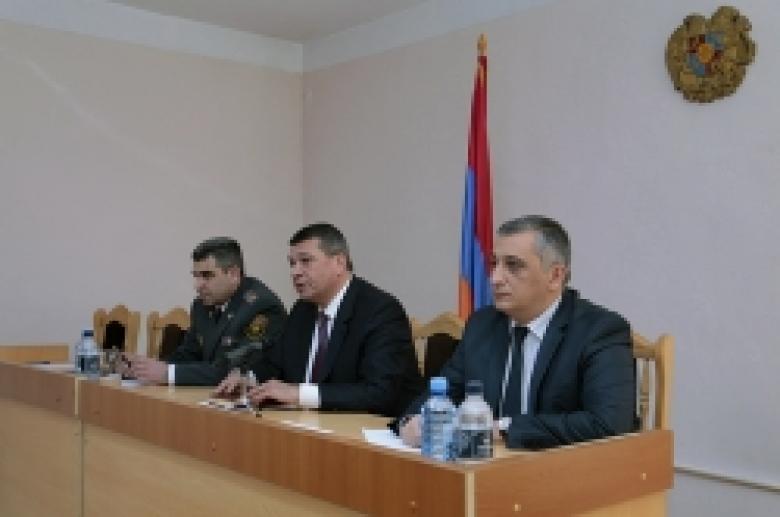Police Chief pays a working visit to Lori marz (VIDEO and PHOTOS) Police Chief pays a working visit to Lori marz (VIDEO and PHOTOS)