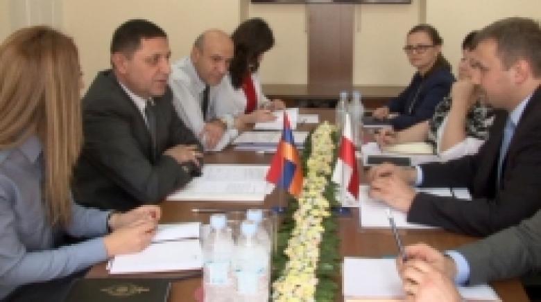 Լեհաստանի Ներքին գործերի նախարարության պատվիրակությունը` ՀՀ ոստիկանությունում (ՏԵՍԱՆՅՈՒԹ) Լեհաստանի Ներքին գործերի նախարարության պատվիրակությունը` ՀՀ ոստիկանությունում (ՏԵՍԱՆՅՈՒԹ)