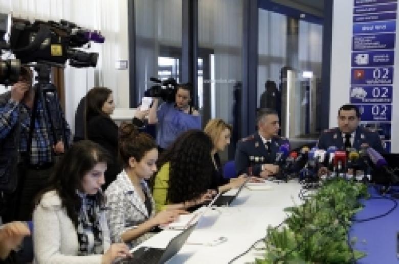 Журналистам были педставлены основные функциональные обязанности полиции во время проведения мероприятий, приуроченных к 100-летию Геноцида армян Журналистам были педставлены основные функциональные обязанности полиции во время проведения мероприятий, приуроченных к 100-летию Геноцида армян