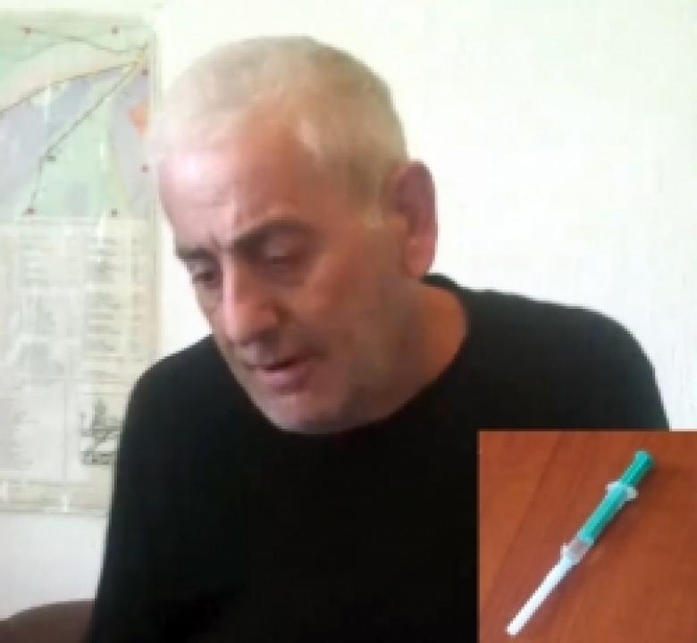 Խուզարկությամբ թմրամիջոց և ներարկիչ հայտնաբերվեց (ՏԵՍԱՆՅՈՒԹ) Խուզարկությամբ թմրամիջոց և ներարկիչ հայտնաբերվեց (ՏԵՍԱՆՅՈՒԹ)