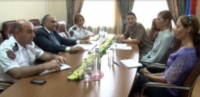 A meeting with DCAF experts titled «Democratic police, equal rights and opportunities» takes place in the Police  A meeting with DCAF experts titled «Democratic police, equal rights and opportunities» takes place in the Police