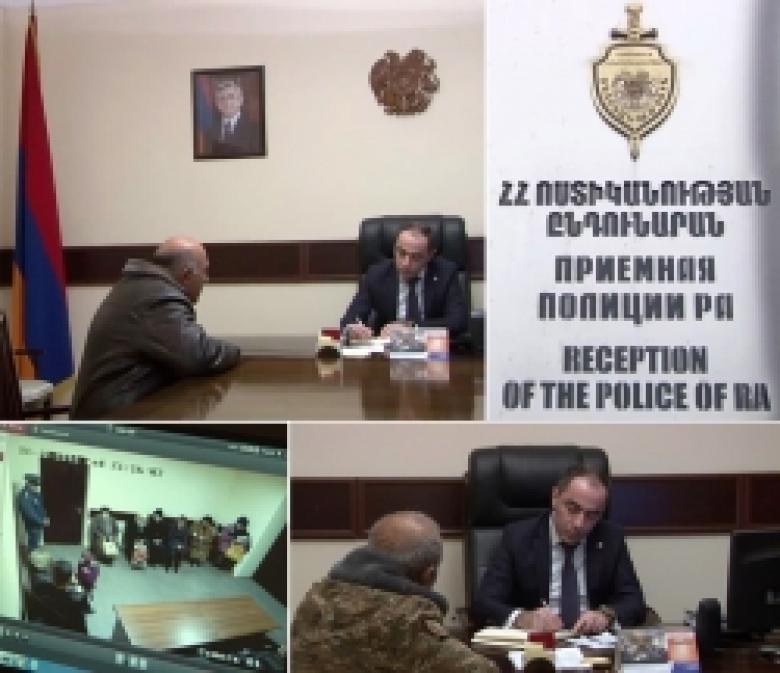 Ոչ մի դիմում անուշադրության չի մատնվում և անհետևանք չի մնում. քաղաքացիների ընդունելությունը ՀՀ ոստիկանությունում (ՏԵՍԱՆՅՈՒԹ) Ոչ մի դիմում անուշադրության չի մատնվում և անհետևանք չի մնում. քաղաքացիների ընդունելությունը ՀՀ ոստիկանությունում (ՏԵՍԱՆՅՈՒԹ)