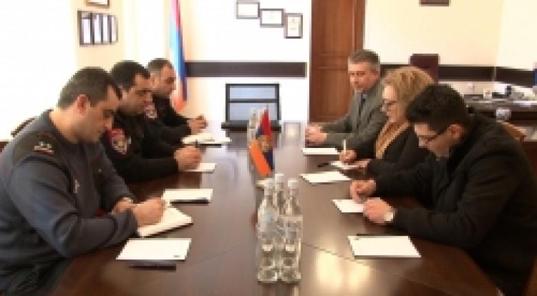 Ընդունելություն ՀՀ ոստիկանությունում  Ընդունելություն ՀՀ ոստիկանությունում