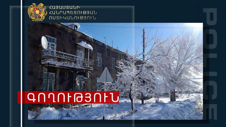 Տաշիրի ոստիկանները հայտնաբերել են վճարային տերմինալից գողություն արած անձին