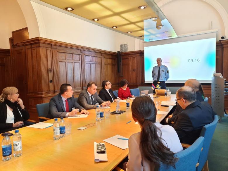 Բանակցային ոստիկանության մոդելի ուսումնասիրման նպատակով ճանաչողական այց Շվեդիայի Թագավորություն Բանակցային ոստիկանության մոդելի ուսումնասիրման նպատակով ճանաչողական այց Շվեդիայի Թագավորություն