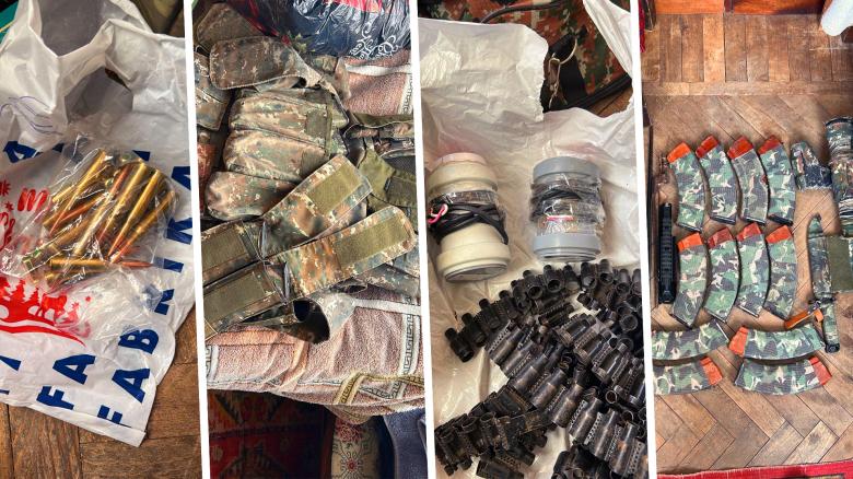 Լոռու մարզի ոստիկանները ապօրինի պահվող զենք-զինամթերք են առգրավել Լոռու մարզի ոստիկանները ապօրինի պահվող զենք-զինամթերք են առգրավել