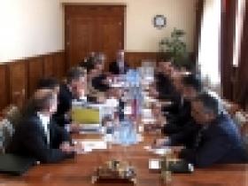 Հանդիպում ԵԽ նախարարների կոմիտեի ժողովրդավարության հարցերով զեկուցողների խմբի պատվիրակության հետ Հանդիպում ԵԽ նախարարների կոմիտեի ժողովրդավարության հարցերով զեկուցողների խմբի պատվիրակության հետ