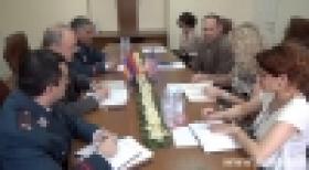 Ընդունելություն ՀՀ ոստիկանությունում (ՏԵՍԱՆՅՈՒԹ) Ընդունելություն ՀՀ ոստիկանությունում (ՏԵՍԱՆՅՈՒԹ)