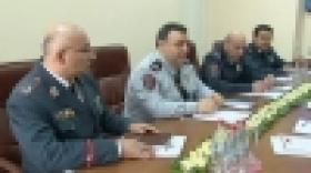 The delegation of the OSCE/ODIHR Election observation mission visits the Police (VIDEO) The delegation of the OSCE/ODIHR Election observation mission visits the Police (VIDEO)