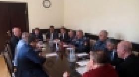 Первый заместитель начальника Полиции РА принял делегацию МВД России (ВИДЕО) Первый заместитель начальника Полиции РА принял делегацию МВД России (ВИДЕО)