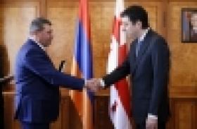 Визит заместителя Премьер-Министра Грузии, министра внутренних дел Грузии Георгия Гахария в Армению (ВИДЕО) Визит заместителя Премьер-Министра Грузии, министра внутренних дел Грузии Георгия Гахария в Армению (ВИДЕО)