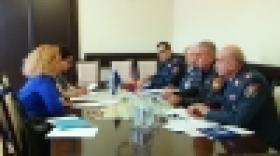The First Deputy Head of the Police receives the Head of the Council of Europe Office in Yerevan (VIDEO) The First Deputy Head of the Police receives the Head of the Council of Europe Office in Yerevan (VIDEO)