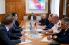 Վալերիյ Օսիպյանն ընդունել է Ինտերպոլի գլխավոր քարտուղարությունից ժամանած պատվիրակությանը /ՏԵՍԱՆՅՈՒԹ, ԼՈՒՍԱՆԿԱՐՆԵՐ/ Վալերիյ Օսիպյանն ընդունել է Ինտերպոլի գլխավոր քարտուղարությունից ժամանած պատվիրակությանը /ՏԵՍԱՆՅՈՒԹ, ԼՈՒՍԱՆԿԱՐՆԵՐ/