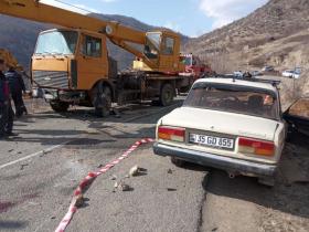 Չորս զոհ՝ Այգեձոր-Արծվաբերդ ճանապարհին տեղի ունեցած վթարի հետևանքով Չորս զոհ՝ Այգեձոր-Արծվաբերդ ճանապարհին տեղի ունեցած վթարի հետևանքով
