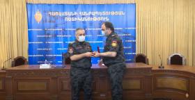 Начальник полиции Республики Армения принял начальника полиции Республики Арцах