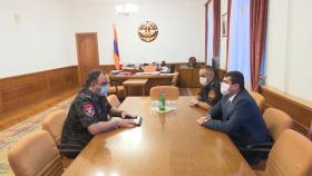 Визит делегации Полиции Армении в Республику Арцах