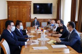 Ոստիկանության պետն ընդունել է Հայաստանում Քուվեյթի արտակարգ և լիազոր դեսպանին