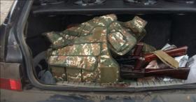 Մասիսի, Վաղարշապատի և Սևանի ոստիկանները Արցախից բերված մեծ քանակությամբ զենք-զինամթերք են հայտնաբերել