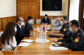 Head of Police receives the Ambassador Extraordinary and Plenipotentiary of Japan to Armenia Head of Police receives the Ambassador Extraordinary and Plenipotentiary of Japan to Armenia