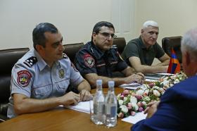 Reception at the RA Police: the cooperation is strengthening