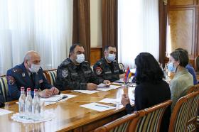 Ոստիկանության պետն ընդունել է ԵԽ երևանյան գրասենյակի ղեկավարին Ոստիկանության պետն ընդունել է ԵԽ երևանյան գրասենյակի ղեկավարին