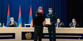 2020 թվականի անչափահասների գործերով լավագույն ծառայող է ճանաչվել ավագ լեյտենանտ Գրիշա Ղարաջյանը 2020 թվականի անչափահասների գործերով լավագույն ծառայող է ճանաչվել ավագ լեյտենանտ Գրիշա Ղարաջյանը