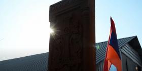 Հովտաշատում օծվեց Արցախյան պատերազմում զոհվածների հիշատակը հավերժացնող խաչքար Հովտաշատում օծվեց Արցախյան պատերազմում զոհվածների հիշատակը հավերժացնող խաչքար