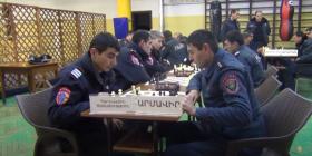 «Դինամո» մարզահամալիրում անցկացվեց ոստիկանության շախմատի առաջնություն «Դինամո» մարզահամալիրում անցկացվեց ոստիկանության շախմատի առաջնություն