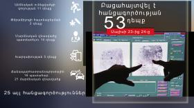 Օպերատիվ իրավիճակը հանրապետությունում մայիսի 23-ից 24-ը Օպերատիվ իրավիճակը հանրապետությունում մայիսի 23-ից 24-ը