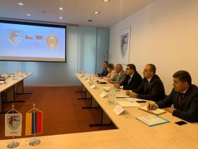 The Delegation of the Police of the RA Pays a Working Visit the General Inspectorate of Security Forces of the Czech Republic (GIBS)