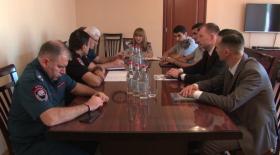 The Delegation of the Ministry of Internal Affairs of Belarus Visits Armenia