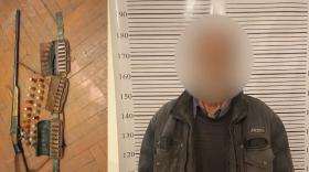 Ապօրինի հրացանի և թմրանյութի հայտնաբերում, ատրճանակի կամավոր հանձնում Ապօրինի հրացանի և թմրանյութի հայտնաբերում, ատրճանակի կամավոր հանձնում