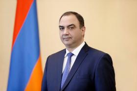 ՆԵՐՔԻՆ ԳՈՐԾԵՐԻ ՆԱԽԱՐԱՐ ՎԱՀԵ ՂԱԶԱՐՅԱՆԻ ՇՆՈՐՀԱՎՈՐԱԿԱՆ ՈՒՂԵՐՁԸ ՈՍՏԻԿԱՆՈՒԹՅԱՆ ՕՐՎԱ ԿԱՊԱԿՑՈՒԹՅԱՄԲ