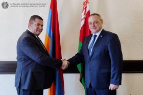 ՆԳՆ ՊՊԳ վարչության պետն ընդունել է Բելառուսի ՆԳ նախարարության պատվիրակությանը ՆԳՆ ՊՊԳ վարչության պետն ընդունել է Բելառուսի ՆԳ նախարարության պատվիրակությանը