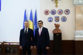 ՆԳՆ ոստիկանության պետի տեղակալ Վարդան Վարդանյանը Բուխարեստում հանդիպել է Ռումինիայի ոստիկանության գլխավոր տեսուչի տեղակալին ՆԳՆ ոստիկանության պետի տեղակալ Վարդան Վարդանյանը Բուխարեստում հանդիպել է Ռումինիայի ոստիկանության գլխավոր տեսուչի տեղակալին