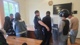 Շատին գյուղի դպրոցականները Համայնքային ոստիկանության Եղեգնաձորի բաժնում. այցը ճանաչողական էր Շատին գյուղի դպրոցականները Համայնքային ոստիկանության Եղեգնաձորի բաժնում. այցը ճանաչողական էր