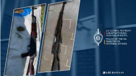 Գավառի ոստիկանները «Կալաշնիկովի» ինքնաձիգ և պայթուցիչով նռնակ են հայտնաբերել Գավառի ոստիկանները «Կալաշնիկովի» ինքնաձիգ և պայթուցիչով նռնակ են հայտնաբերել