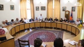 Ստեղծագործում են ոստիկանության վետերանները. գրական-երաժշտական ցերեկույթ Գրողների միությունում Ստեղծագործում են ոստիկանության վետերանները. գրական-երաժշտական ցերեկույթ Գրողների միությունում