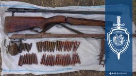 Ապօրինի պահվող զենք-զինամթերքի կամավոր հանձնում Սյունիքում Ապօրինի պահվող զենք-զինամթերքի կամավոր հանձնում Սյունիքում