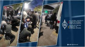 Ոստիկանության զորքերի ծառայողները օգնություն են ցուցաբերել փողոցում ընկած քաղաքացուն Ոստիկանության զորքերի ծառայողները օգնություն են ցուցաբերել փողոցում ընկած քաղաքացուն