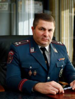 Head of the General Department of Public Order Protection Polic Colonel Georgy A. Ayvazyan