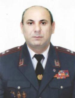 Head of the Yerevan City Department of Police of the Republic of Armenia, Police Colonel Sevan Hrant Qocharyan 