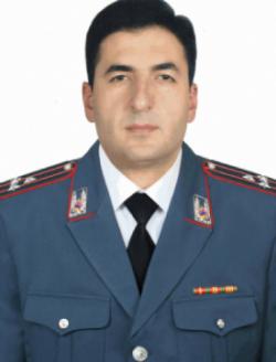 Начальник Главного Управления по охране общественного порядка  Полиции Республики Армения, полковник полиции  
